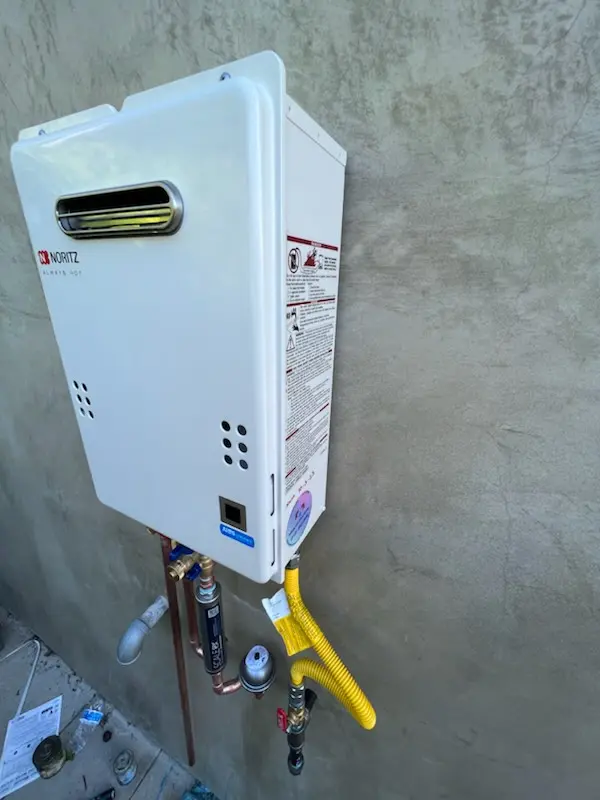 Tankless water heater installation for Dickerson Corner homes
